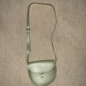 Sage green shoulder bag purse